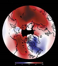 Dalam 30 tahun antara 1965-1995 telah terjadi peningkatan suhu Bumi sampai sekitar 6 derajat Celcius.