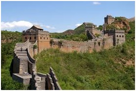 Tembok Besar Tiongkok. Sumber gambar: Wikipedia